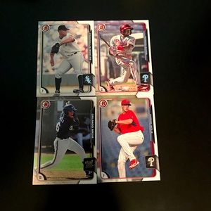 2015 Bowman Baseball Cards Lot of about 200 or 250